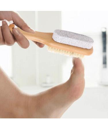 Foot Pumice Dual-Function Foot Pumice Scrubber - Efficient -Shaped Foot Pumice Stone for Feet Dead Dry Skin Removal Callus Cracked Heels - Buy Online on GoSupps.com