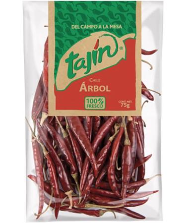 Dried Chillies Bundle with Tajin Ancho Chilli 75g x1 and Arbol Chilli 75g x1 (Pack of 2 Bundle) - Buy Online on GoSupps.com