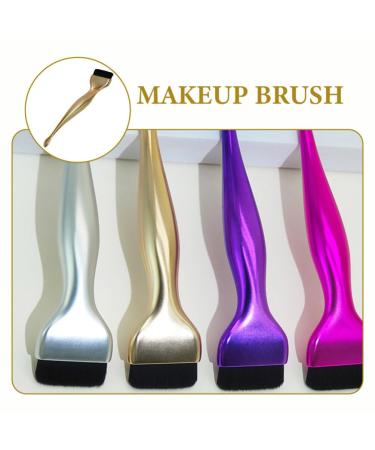 Minkissy Portable Small Foundation Brush - Makeup Brush for Women | Golden Design | International Shipping - Buy Online on GoSupps.com