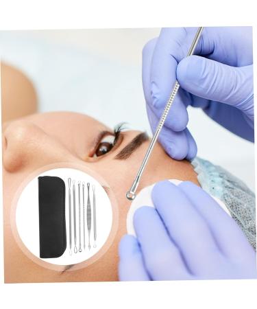WOONEKY 1 Set Blackhead Removal Tool Specialty Tools Pimple Tool Pimple Remover Stainless Steel Silver - Buy Online on GoSupps.com