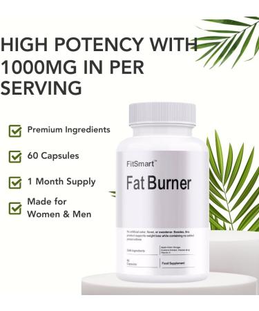 Fitsmart Fat Burner - Natural Weight Management 60 Capsules - Buy Online on GoSupps.com