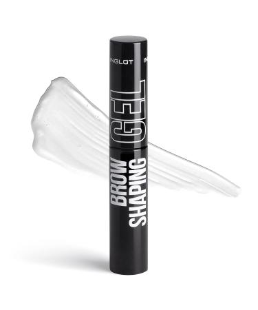 INGLOT Cosmetticos Eyebrow Fixing Gel Transparent Brow Shaping Gel Mascara Comb and Fix Vegan Formula 4ml Transparent