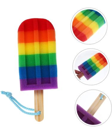 minkissy Sponge Bath Kid's Ice Cream Bath Ball & Exfoliating Sponge Body Wash Scrubber Sponges Bath Sponge Body Wash Sponge Bathing Skin Scrubber High Density Shower Supplies Child - Buy Online on GoSupps.com