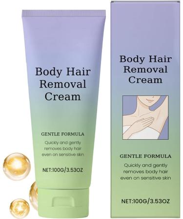 Hair Removal Cream - Facial Hair Remover - Painless Hair Removal Lotion for Legs Bikini Line Underarms Back Face Skin Care Intimate Areas - Buy Online on GoSupps.com