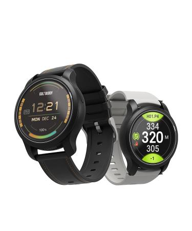 Golf Buddy Aim W12 Golf GPS Watch, Premium Full Color Touchscreen, Preloaded with 40,000 Worldwide Courses, Easy-to-use Golf Watches