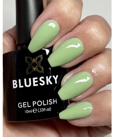Bluesky Gel Nail Polish MINT GREEN COLOR DOOR TO FREEDOM SUMMER 2023 SS2316 UV LED Soak Off 10ml (Requires Curing Under UV LED Lamp) From The Speak Your Truth In Summer Collection  - Buy Online on GoSupps.com
