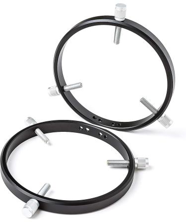 Meoptex Adjustable Guiding Scope Rings for Telescope - Fits Tube Diameter/Finders 95-150mm - Buy Online on GoSupps.com