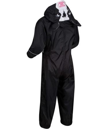 Regatta Girl's Charco All-in-One Suit 24-36 Black/White - Stylish and Functional Outdoor Wear - Buy Online on GoSupps.com