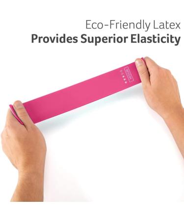 Resistance Bands 5 Pack Resistance Loop Exercise Bands with Carry Bag for Physical Therapy Rehab Yoga Pilates and Strength Training in Gym and Home - Buy Online on GoSupps.com