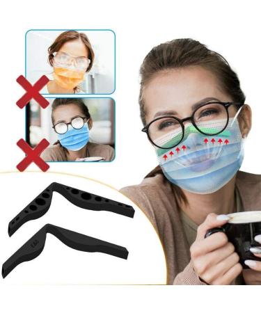 Boqqu 5-Piece Fogless Accessories for Glasses | Silicone Anti-Fog Nose Bridge Pads | Prevents Fogging & Fits Comfortably - Buy Online on GoSupps.com