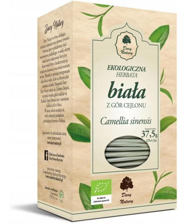  Dary Natury Organic Ceylon White Tea (25 X 1.5 G) - Dary Natury - Buy Online on GoSupps.com