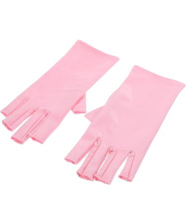 minkissy 3 Pairs Nail Gloves Nail Art Anti- Gloves Gloves for Gel Nail Protection Gloves for Manicure LED Gloves Gloves for Manicure Moisturizing Spandex Pink Apparel - Buy Online on GoSupps.com