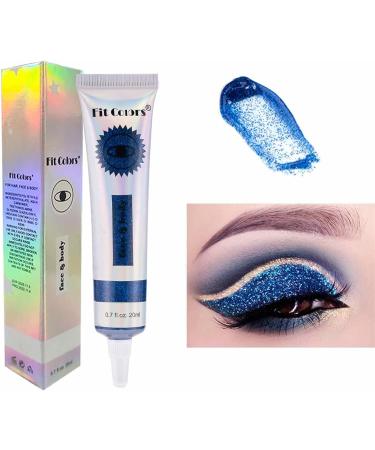 Shimmer Liquid Eyeshadow | Multi-Functional Liquid Eye Shadow Professional Makeup Cream Eyeshadow Primer Kit for Women and Girls Pochy 08 - Buy Online on GoSupps.com