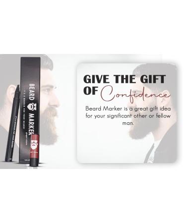 Premium Beard Filler Pen & Gray Hair Concealer - Waterproof Smudge-Proof 24hrs+ | Ginger-Charm for Reddish-Brown to Red Hair - Buy Online on GoSupps.com