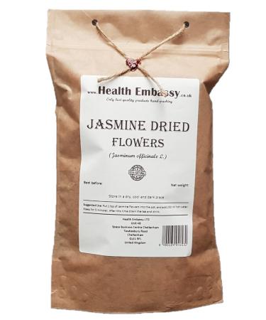 Health Embassy Fleur de Jasmin Tisane | Jasminum L | Jasmine Flower Tea (100g)