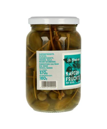 La Comtesse Capers with Stem 180g - Gourmet Quality for International Shipping | Buy Now - Buy Online on GoSupps.com