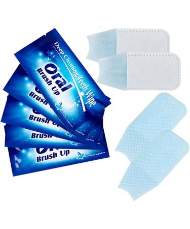 50PCS Disposable Oral Finger Brush Teeth Cleaning Tools - Whitening Strips for Deep Cleaning Treatments - Buy Online on GoSupps.com