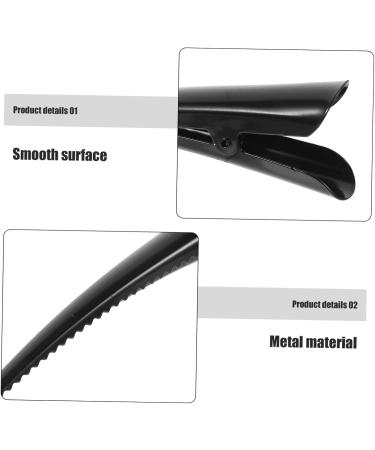 KOMBIUDA Duckbill Metal Hair Clips Set of 3 Crocodile Hair Pins Ideal Hair Accessories for Girls Beak Hair Clip Small and Practical Perfect for Hairstyles without Wrinkles and - Buy Online on GoSupps.com