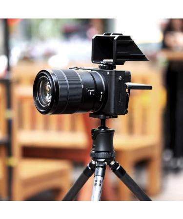 UURig Vlog Selfie Flip Screen for Sony A7R3/A7III/A7II/A6000/A6300/A6500 | Cold Shoe Bracket Microphone Mount for Fujifilm XT3/XT20, Canon, Panasonic, Nikon - Reverse Mirror - Buy Online on GoSupps.com