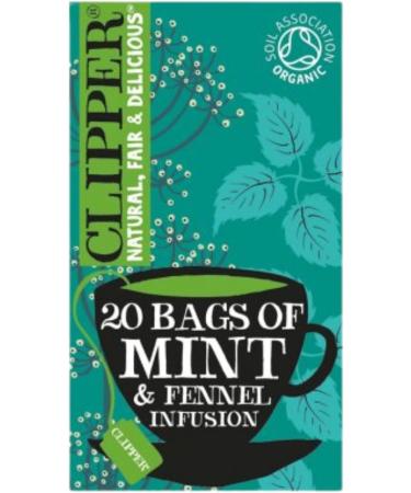 Herbal Tea Duo - Organic Sleep Easy Chamomile & Lavender + Mint & Fennel After Dinner - 40 Tea Bags Total Caffeine-Free Ethically Sourced - Buy Online on GoSupps.com