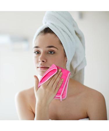 Phogary 8-Pack Microfiber Makeup Towels - Washable Hypoallergenic Face Cleaning Cloths (15.7 x 7.8 in) for Effortless Makeup Removal - Buy Online on GoSupps.com