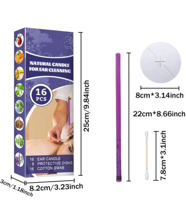 Adawd Beeswax Ear Candles for Natural Ear Wax Removal | Safe for Adults & Children | Reduce Ear Noise - Buy Online on GoSupps.com