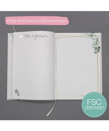 Floral Pregnancy Diary - 120 Pages with Pocket & 158 Stickers | Perfect Keepsake for Expecting Moms - Buy Online on GoSupps.com