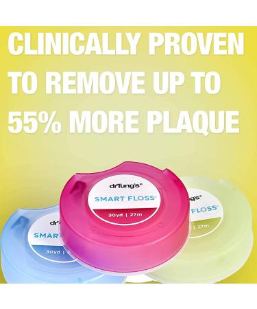 Dr. Tung's Smart Floss 30 yds Natural Cardamom Flavor - Pack of 3 (Colors May Vary) - 3 Count - Buy Online on GoSupps.com