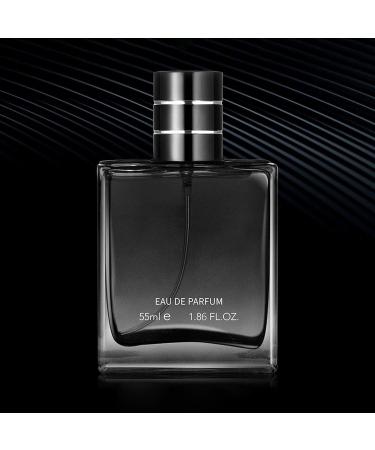 Cologne for Men - Enchanting Eau de Perfume - Long Lasting Pheromones Eau Perfumes Elegant and Fresh Fragrance to Unleash Masculinity 55ml/1.86 Fl.Oz Black - Buy Online on GoSupps.com