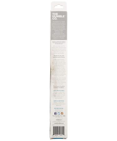 Humble Brush Adult Soft Blue Toothbrush - Eco-Friendly Oral Care | The Humble Co. - Buy Online on GoSupps.com