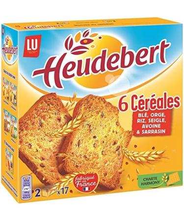 Lu Heudebert Biscotte Cereal 300 g Pack of 4 - Buy Online on GoSupps.com
