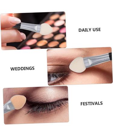 Didiseaon 48 Pcs Latex Eye Shadow Stick Eyeshadow Eye Shadow Applicator Double Sided Makeup Brush for Women - Buy Online on GoSupps.com