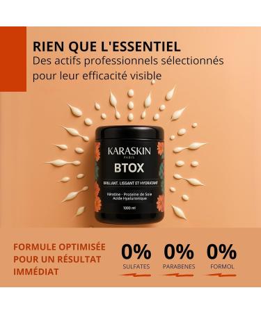 Lot de soins capillaires Btox Lissant et Reparateur Proteine - Buy Online on GoSupps.com