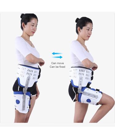 FoRes Hip Abduction Orthosis - Premium Hinged Hip Stabiliser Brace for Sciatic Nerve Pain Relief & Recovery | Support for Hip Groin Thigh & Hamstring - Buy Online on GoSupps.com