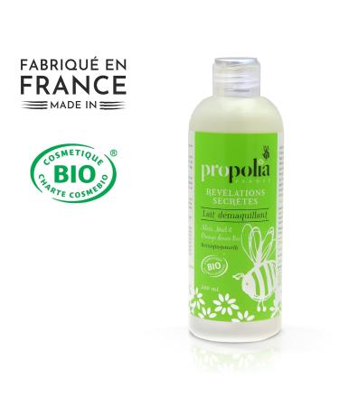 Organic Cleansing Milk for Face & Makeup | Honey Propolis & Sweet Orange | Eco-Friendly Skincare - Buy Online on GoSupps.com