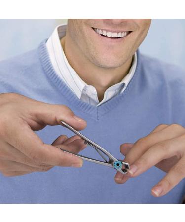 Nail Clippers - USHION 15mm Wide Jaw Stainless Steel Cutter for Thick Nails with File - Men & Women - Buy Online on GoSupps.com