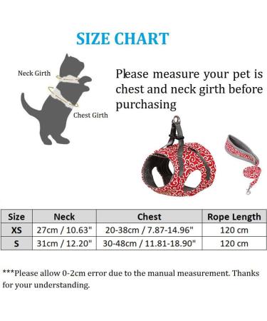 Etopars Cat Dishes & Leash Set - Adjustable Cat Vest & Jacket for Kittens - Ultra-Light Outbreak-Proof Cat Harness - XS Red for Pets & Puppies - Buy Online on GoSupps.com
