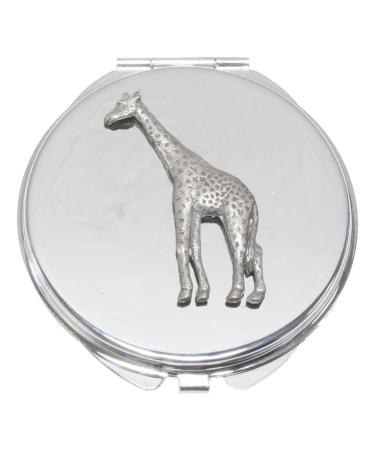 Giraffe Compact Mirror Handbag Gift With Free Engraving 152