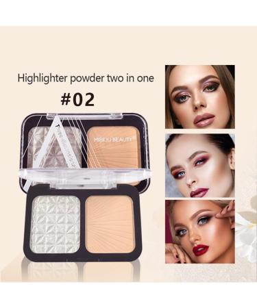 Highlighter Makeup Palette & Setting Powder Set | Long-Lasting Glitter & Matte Finish - 0.04oz | International Shipping Available - Buy Online on GoSupps.com