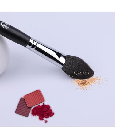 ENERGY Blush Brush for Cheeks Professional Tapered Powder Brush for Blusher Setting Powder Bronzer Highlighter with Cream Powder Blending Contouring Soft Goat Hair Flat Face Makeup Brush M301 - Buy Online on GoSupps.com