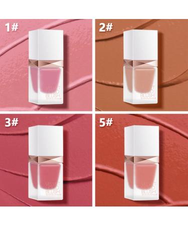 Allbesta Air Cushion Stick Waterproof Blush Peach Makeup Decent Matte for Daily Fresh Complexion (05#) - Buy Online on GoSupps.com