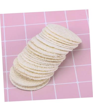 Lurrose 200 Pcs Bath Sponge Eye Make up Remover - Exfoliating Loofah Pads for Skin Care & Makeup Removal - Buy Online on GoSupps.com