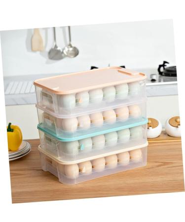 GLEAVI 1pc Kitchen Home Case Shop Egg Eggs Cover Blue for Protective Stackable with Storage Container Blue 32*21.5cm - Buy Online on GoSupps.com