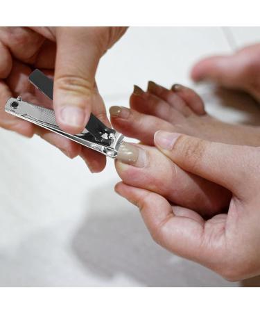 3-Piece Stainless Steel Nail Clipper Set in Gift Box | Professional Nail Clippers for Men & Children (Black) - Perfect for Fingernails & Toenails - Buy Online on GoSupps.com