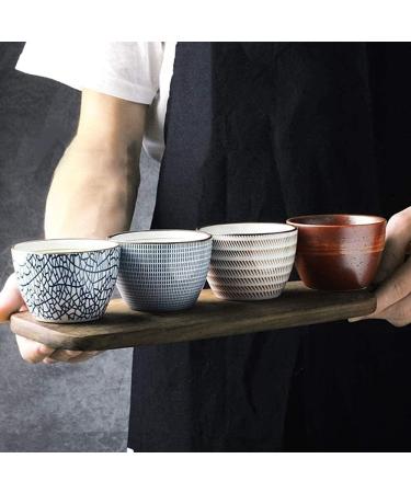 Japanese Style and Wind Retro Tableware Ceramic Rice Soup Bowl Home Underglaze Tableware -3 Styles 3 Sizes for Catering and Home Kitchenware (Color : C Size : 15.2 * 8CM) 15.2*8CM C - Buy Online on GoSupps.com