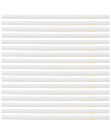 Lurrose 30th sticky pen manicure pencil with white pointed French manica pencil Strass Picker Bleispark Manicure White Pencil Stickpin Bohn 5d Wachs Special