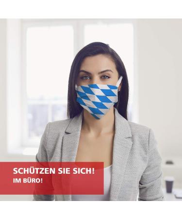 Petit Aid Reusable 3-Layer Cotton Face Mask | Washable Fleece Mouth-Nose Protection | Made in Germany | International Shipping - Buy Online on GoSupps.com