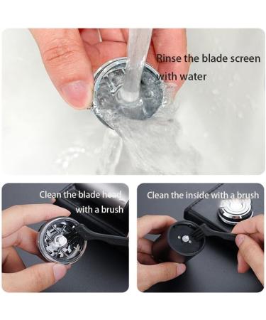 Sopami Mini Electric Shaver Portable Mini Electric Shaver USB Rechargeable Waterproof Electric Razor Beard Trimmer for Men (gray) - Buy Online on GoSupps.com