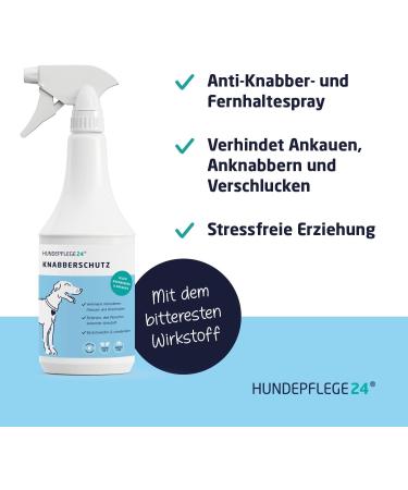 Dog Care24 Nabber Protection - 1L Anti-Chew Spray for Furniture Clothing & Shoes - Buy Online on GoSupps.com