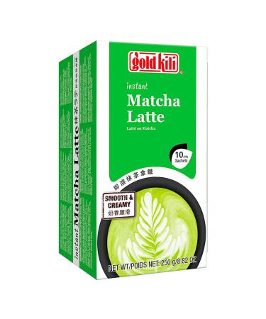Tea Soul Matcha Latte 10 Sachets x 25 gr Poudre de Matcha pour Th et Recettes Matcha Lait